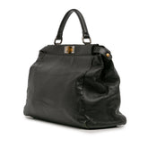 Large Goatskin Peekaboo Iconic Satchel
